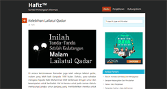 Desktop Screenshot of hafizamri.com