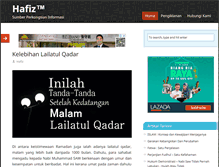 Tablet Screenshot of hafizamri.com